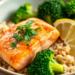 Salmon and Brown Rice
