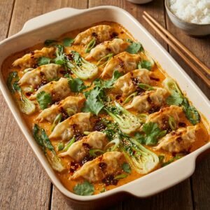 trader joe's dumpling bake